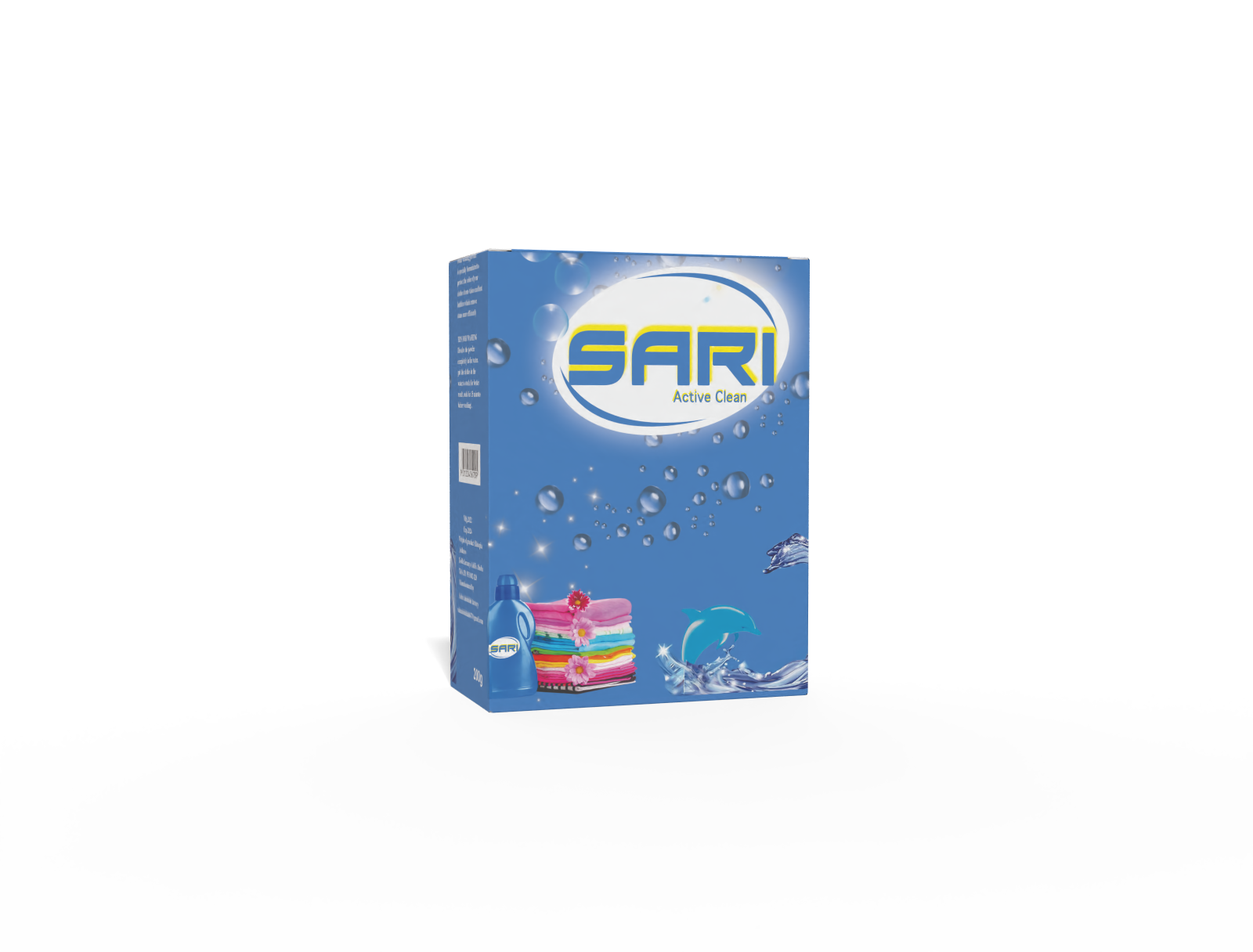 Bar soap & detergent packaging sample